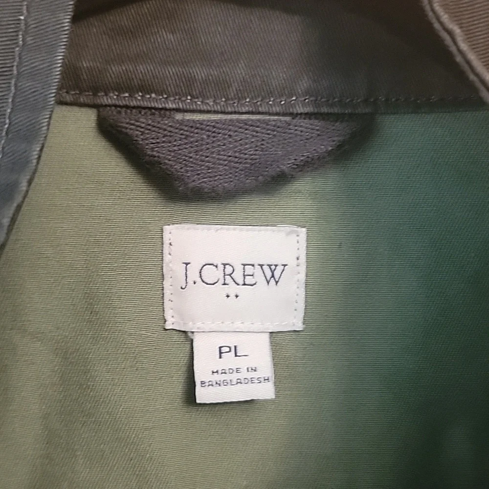 J.Crew Green Utility Jacket